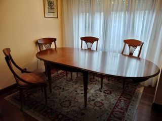 Mesa Comedor Extensible Madera Maciza