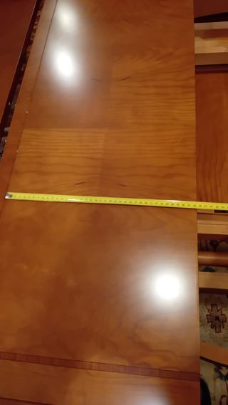 Mesa Comedor Extensible Madera Maciza