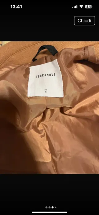 Cappotto color cammello