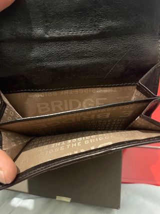 Portafoglio The Bridge donna marrone