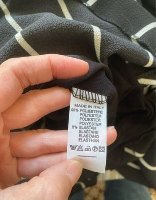 Tutina corta a righe