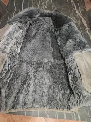 Montone uomo tg. 56 grigio