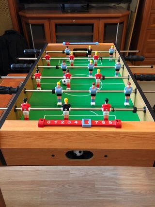 Futbolín de mesa
