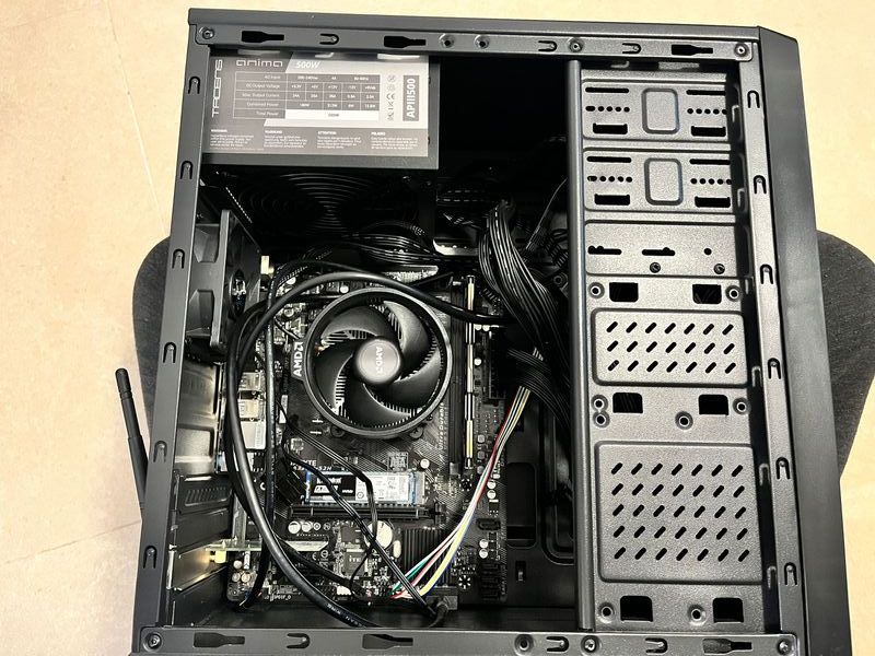PC Ryzen 5 2400G 8GB RAM 1TB HDD + 240GB NVME afbeelding 6