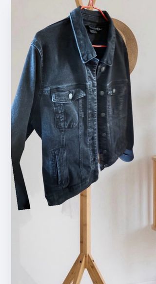 Chaqueta vaquera negra