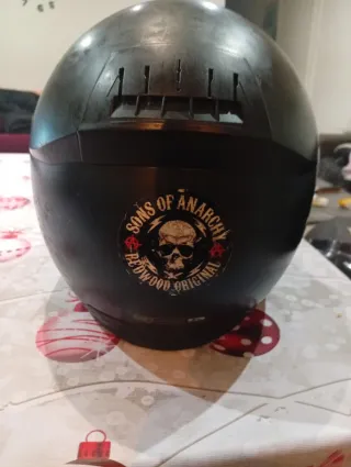 Casco NZI XL abatible negro mate