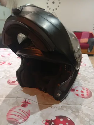 Casco NZI XL abatible negro mate