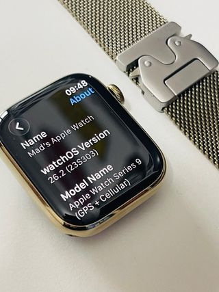 Apple Watch Series 9 Acciaio Gold