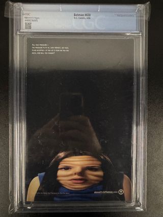 COMIC BATMAN No 650 CGC 9.8 ¡¡¡¡ GRADEADO TOP