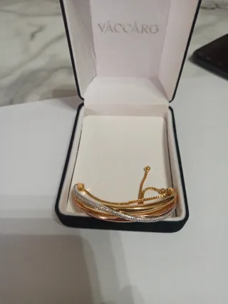 Pulsera Tres Oros, oro de primera ley