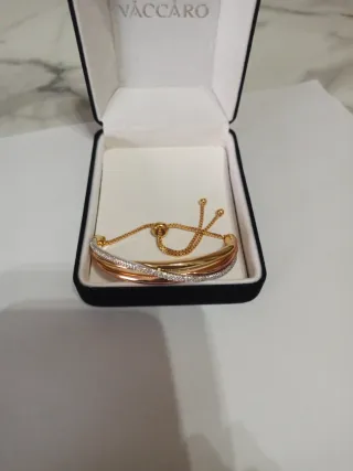 Pulsera Tres Oros, oro de primera ley