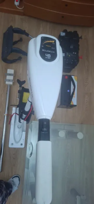 Motor fueraborda para kayak + batería