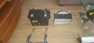 Motor fueraborda para kayak + batería