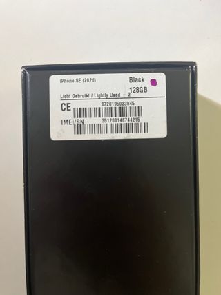 iPhone SE (2ª gen) Nero