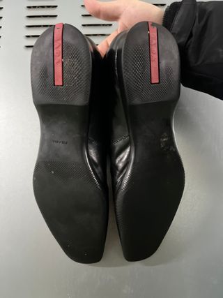Mocasines Prada Piel Negro