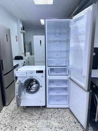 Lavadora LG y Nevera Daewoo con Garantía
