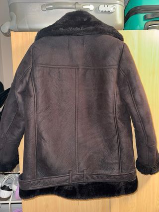 Chaqueta doble faz negra