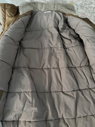 Parka Mango Color Beige