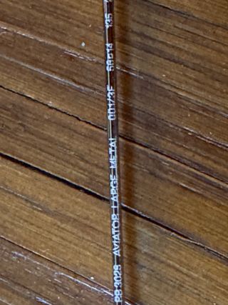 Gafas de Sol Ray-Ban Aviator Doradas y Azules