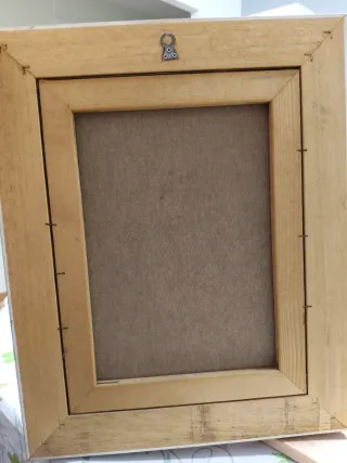 Cuadro de flores en tela