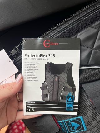 Chaleco Protección talla M Equitación BETA