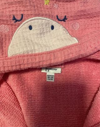 Set accappatoio e asciugamani bimba