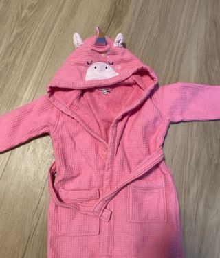 Set accappatoio e asciugamani bimba