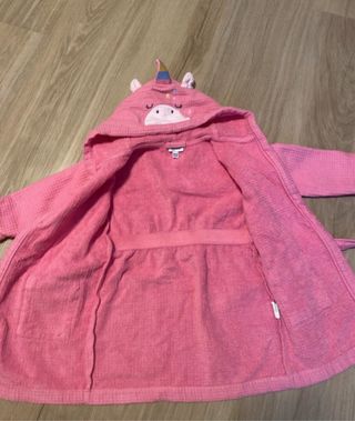 Set accappatoio e asciugamani bimba