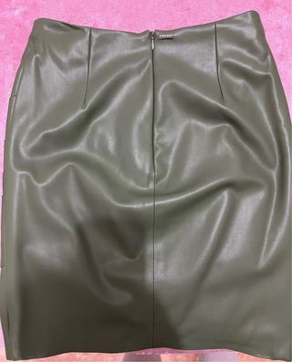 Falda Guess Talla S Verde Oliva