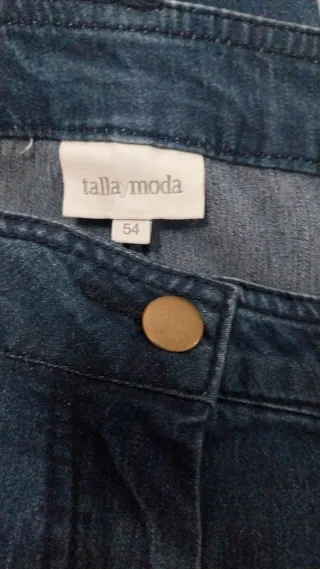 Pantalón vaquero mujer azul