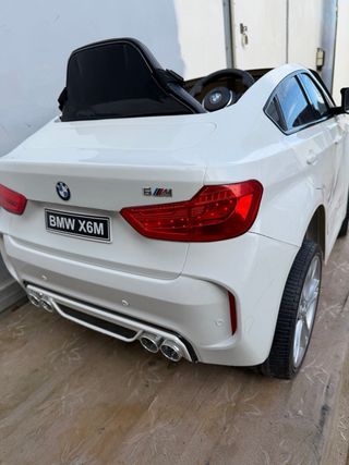 Coche Eléctrico BMW X6M Blanco