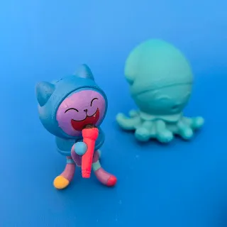 Action Figure Set Gabby's Dollhouse New