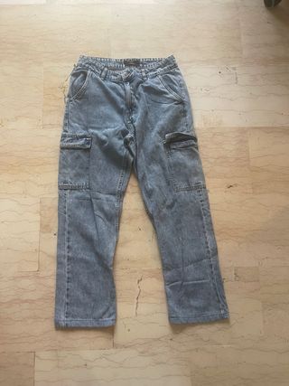 Jeans Cargo Piazza Italia Donna Tg 42 Nuovi