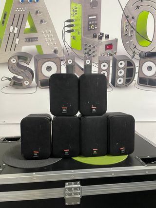 6 Altavoces JBL Control 1 Pro Negro