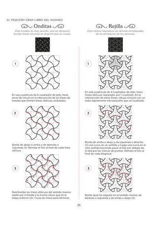 El pequeño gran libro del sashiko: Aprende el a...