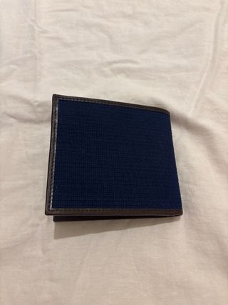 Cartera Polo Ralph Lauren Azul y Dorada