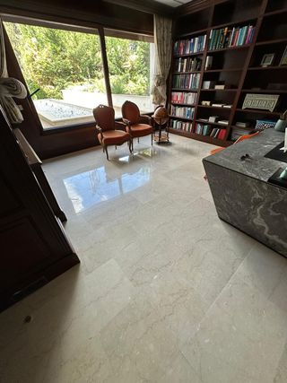 Pulidos y abrillantados- Mármol- terraza- caliza