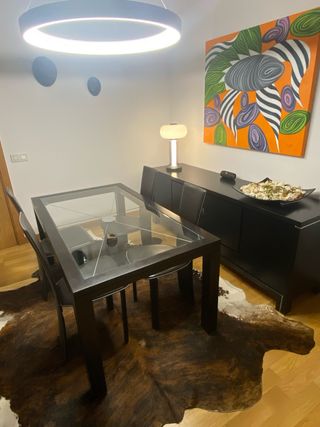 Mesa Comedor Roche Bobois Cristal trasparente