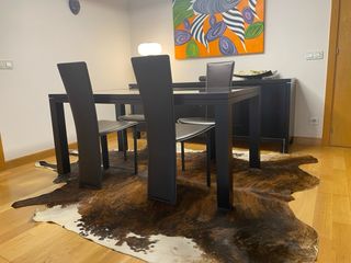 Mesa Comedor Roche Bobois Cristal trasparente