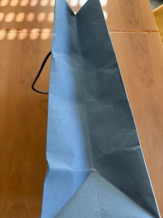 Sacchetto carta shopper Hogan Grigio/azzurro