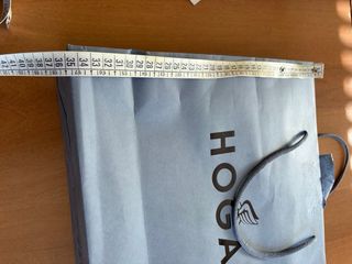 Sacchetto carta shopper Hogan Grigio/azzurro