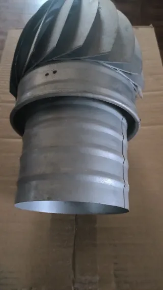 Sombrero para chimenea de metal