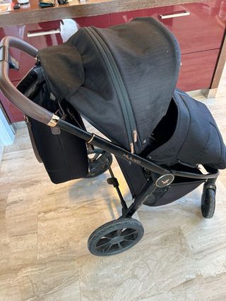 Carrito de bebé Muuvo Quick 2.0 negro capazo+silla