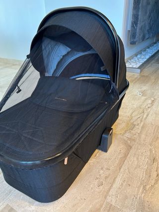 Carrito de bebé Muuvo Quick 2.0 negro capazo+silla