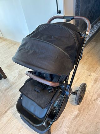 Carrito de bebé Muuvo Quick 2.0 negro capazo+silla