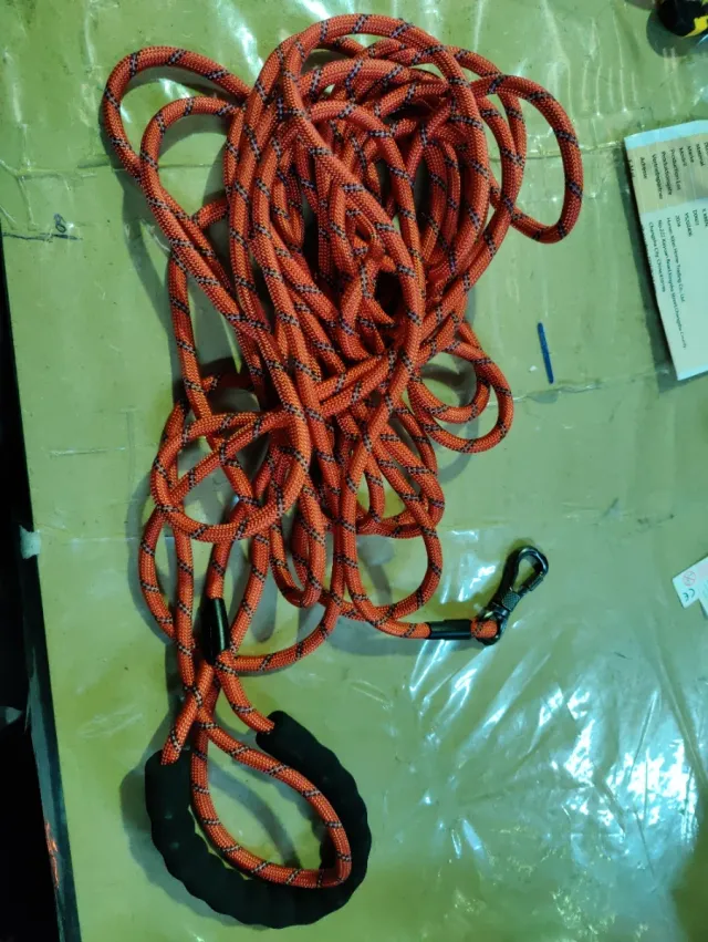 Correa Perro Larga 10 Metros Roja