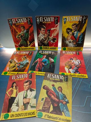 TEBEO - COMIC - El santo - Por Leslie Charteris - Nº12, 14, 15, 16, 17, 18, 19 y 20