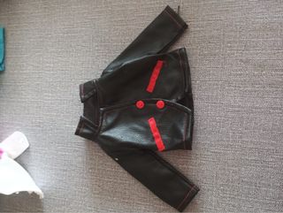 Chaqueta cuero Nancy roja