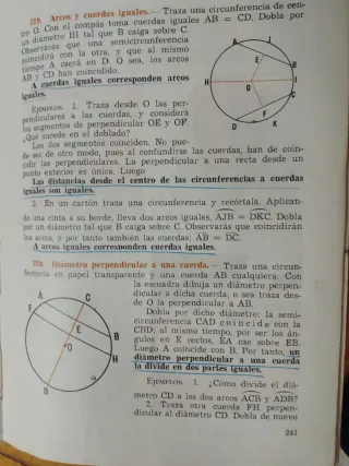 Matemáticas Moderna 1º - 1967