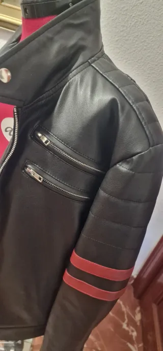 Chaqueta Biker Piel Hombre